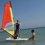 kendi land windsurf